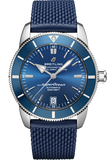  Shop Authentic Breitling Superocean Heritage B20 Automatic 42 Blue Dial Blue Mesh Bracelet Watch for Men - AB2010161C1S1 - Luxxuri