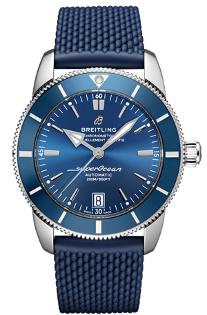  Shop Authentic Breitling Superocean Heritage B20 Automatic 42 Blue Dial Blue Mesh Bracelet Watch for Men - AB2010161C1S1 - Luxxuri