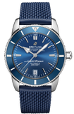  Shop Authentic Breitling Superocean Heritage B20 Automatic 42 Blue Dial Blue Mesh Bracelet Watch for Men - AB2010161C1S1 - Luxxuri