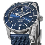  Shop Authentic Breitling Superocean Heritage B20 Automatic 42 Blue Dial Blue Mesh Bracelet Watch for Men - AB2010161C1S1 - Luxxuri