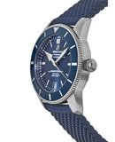  Shop Authentic Breitling Superocean Heritage B20 Automatic 42 Blue Dial Blue Mesh Bracelet Watch for Men - AB2010161C1S1 - Luxxuri