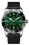  Shop Authentic Breitling Superocean Heritage B20 Automatic 46 Green Dial Black Mesh Bracelet Watch for Men - AB2020121L1S1 - Luxxuri