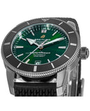  Shop Authentic Breitling Superocean Heritage B20 Automatic 46 Green Dial Black Mesh Bracelet Watch for Men - AB2020121L1S1 - Luxxuri