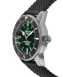  Shop Authentic Breitling Superocean Heritage B20 Automatic 46 Green Dial Black Mesh Bracelet Watch for Men - AB2020121L1S1 - Luxxuri