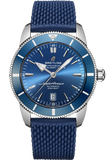  Shop Authentic Breitling Superocean Heritage B20 Automatic 46 Blue Dial Blue Mesh Bracelet Watch for Men - AB2020161C1S1 - Luxxuri