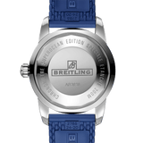  Shop Authentic Breitling Superocean Heritage B20 Automatic 46 Blue Dial Blue Mesh Bracelet Watch for Men - AB2020161C1S1 - Luxxuri