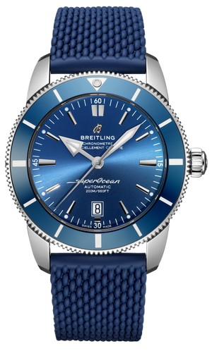  Shop Authentic Breitling Superocean Heritage B20 Automatic 46 Blue Dial Blue Mesh Bracelet Watch for Men - AB2020161C1S1 - Luxxuri