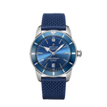 Breitling Superocean Heritage B20 Automatic 46 Blue Dial Blue Mesh Bracelet Watch for Men - AB2020161C1S1