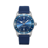  Shop Authentic Breitling Superocean Heritage B20 Automatic 46 Blue Dial Blue Mesh Bracelet Watch for Men - AB2020161C1S1 - Luxxuri