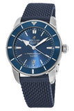  Shop Authentic Breitling Superocean Heritage B20 Automatic 46 Blue Dial Blue Mesh Bracelet Watch for Men - AB2020161C1S1 - Luxxuri
