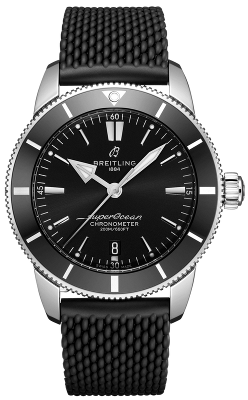  Shop Authentic Breitling Superocean Heritage B20 Automatic 44 Black Dial Black Mesh Bracelet Watch for Men - AB2030121B1S1 - Luxxuri