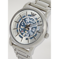  Shop Authentic Emporio Armani Meccanico Automatic Silver Dial Silver Steel Strap Watch for Men - AR60006 - Luxxuri