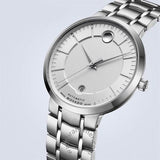  Shop Authentic Movado 1881 Automatic Silver Dial Silver Steel Strap Watch for Men - 606915 - Luxxuri