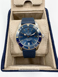  Shop Authentic Breitling Superocean Heritage B20 Automatic 42 Blue Dial Blue Mesh Bracelet Watch for Men - UB2010161C1S1 - Luxxuri