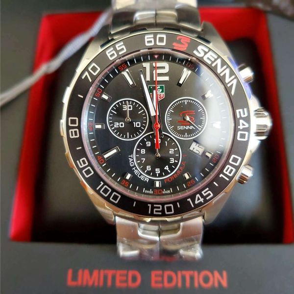  Shop Authentic Tag Heuer Senna Black Dial Watch for Men - CAZ1015.BA0883 - Luxxuri