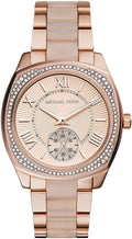  Shop Authentic Michael Kors Bryn Rose Gold Dial Two Tone Steel Strap Watch for Women - MK6135 - Luxxuri