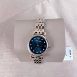  Shop Authentic Emporio Armani Gianni T Bar Quartz Blue Dial Two Tone Steel Strap Watch For Women - AR11222 - Luxxuri