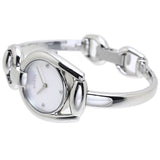  Shop Authentic Gucci Horsebit Collection Diamonds Mother of Pearl Dial Silver Steel Strap Watch For Women - YA139506 - Luxxuri