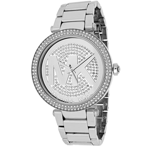  Shop Authentic Michael Kors Parker Silver Dial Silver Steel Strap Watch for Women - MK5925 - Luxxuri