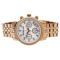  Shop Authentic Michael Kors Damen White Dial Rose Gold Steel Strap Watch for Women - MK5026 - Luxxuri