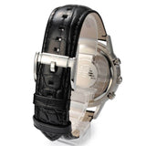  Shop Authentic Emporio Armani Classic Chronograph Silver Dial Black Leather Strap Watch For Men - AR2432 - Luxxuri