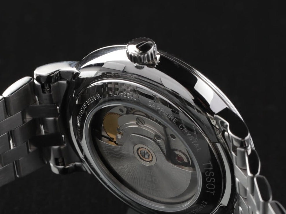  Shop Authentic Tissot T Classic Carson Premium Powermatic 80 Silver Dial Silver Steel Strap Watch For Men - T122.407.11.033.00 - Luxxuri