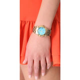  Shop Authentic Marc Jacobs Amy Blue Dial Gold Steel Strap Watch for Women - MBM3220 - Luxxuri
