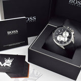  Shop Authentic Hugo Boss Driver Black Dial Black Leather Strap Watch for Men - 1512879 - Luxxuri