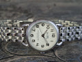 Coach Delancey White Dial Silver Steel Strap Watch for Women - 14502240