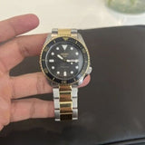  Shop Authentic Seiko 5 Sports Automatic Special Creation Black Dial Two Tone Steel Strap Watch For Men - SRPK22 - Luxxuri