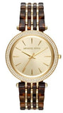  Shop Authentic Michael Kors Darci Gold Dial Brown Two Tone Steel Strap Watch for Women - MK4326 - Luxxuri