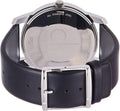  Shop Authentic Calvin Klein City Grey Dial Black Leather Strap Watch For Men - K2G21107 - Luxxuri