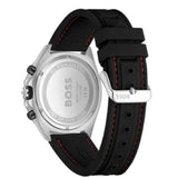  Shop Authentic Hugo Boss Energy Chronograph Black Dial Black Silicon Strap Watch For Men - 1513969 - Luxxuri