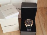  Shop Authentic Emporio Armani Sigma Chronograph Black Dial Black SIlicon Strap Watch For Men - AR6066 - Luxxuri
