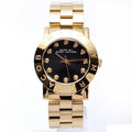  Shop Authentic Marc Jacobs Amy Glitz Black Dial Gold Steel Strap Watch for Women - MBM3334 - Luxxuri