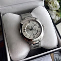  Shop Authentic Gucci GG2570 Silver Dial Silver Steel Strap Watch For Men - YA142308 - Luxxuri