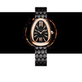 Shop Authentic Bvlgari Serpenti Seduttori Black Dial Black Steel Strap Watch for Women - SERPENTI103704 - Luxxuri