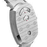  Shop Authentic Gucci Grip Quartz Silver Dial Silver Steel Strap Watch For Women - YA157410 - Luxxuri