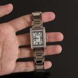  Shop Authentic Emporio Armani Empire Mother of Pearl Dial Silver Steel Strap Watch For Women - AR11625 - Luxxuri