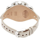  Shop Authentic Fossil Boyfriend White Dial Beige Leather Strap Watch for Women - ES3811 - Luxxuri