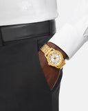  Shop Authentic Versace Code Quartz Silver Dial Gold Steel Strap Watch For Men - VEPO00420 - Luxxuri