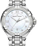  Shop Authentic Maurice Lacroix Aikon White Mother of Pearl Dial Silver Steel Strap Watch for Women - A11006-SD502-170-1 - Luxxuri