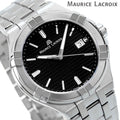  Shop Authentic Maurice Lacroix Aikon Venturer Black Dial Silver Steel Strap Watch for Men - AI1008-SS002-331-1 - Luxxuri
