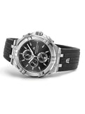  Shop Authentic Maurice Lacroix Aikon Chronograph Black Dial Black Leather Strap Watch for Men - AI1018-SS001-330-2 - Luxxuri
