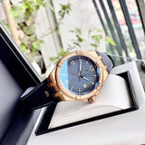  Shop Authentic Maurice Lacroix Aikon Limited Edition Blue Dial Blue Leather Strap Watch For Men - AI6008-BRZ01-420-1 - Luxxuri