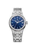  Shop Authentic Maurice Lacroix Aikon Date Blue Dial Silver Steel Strap Watch for Men - AI1108-SS002-430-1 - Luxxuri