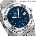  Shop Authentic Maurice Lacroix Aikon Date Blue Dial Silver Steel Strap Watch for Men - AI1108-SS002-430-1 - Luxxuri