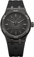 Maurice Lacroix Aikon Automatic Gunmetal Dial Black Rubber Strap Watch For Men - AI6008-PVB00-330-2