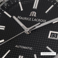  Shop Authentic Maurice Lacroix Aikon Date Automatic Black Dial Black Leather Strap Watch For Men - AI6008-SS001-330-1 - Luxxuri