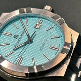  Shop Authentic Maurice Lacroix Aikon Automatic Sky Blue Dial Silver Steel Strap Watch For Men - AI6008-SS00F-431-C - Luxxuri